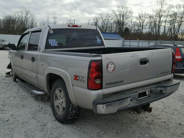 2GCEK13TX51119911 - 2005 CHEVROLET SILVERADO TAN photo 3