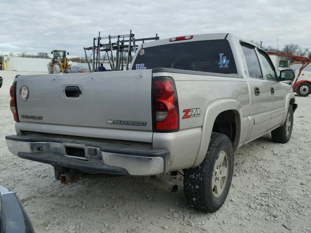 2GCEK13TX51119911 - 2005 CHEVROLET SILVERADO TAN photo 4