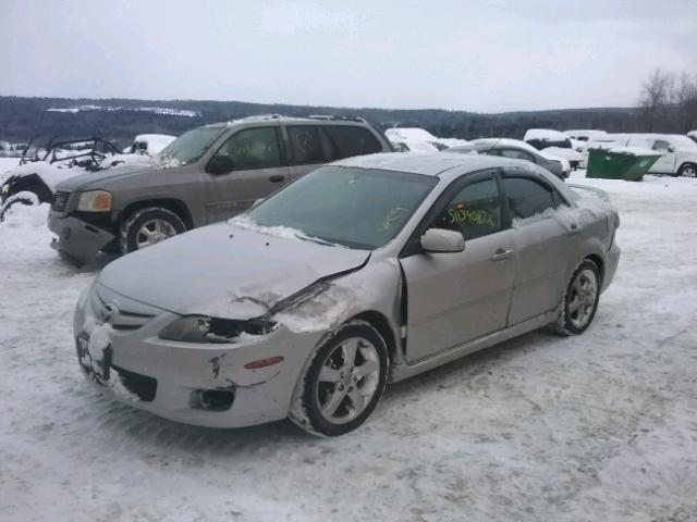 1YVHP80C575M54078 - 2007 MAZDA 6 I SILVER photo 2