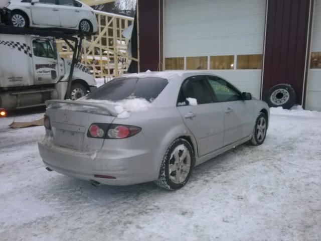 1YVHP80C575M54078 - 2007 MAZDA 6 I SILVER photo 4