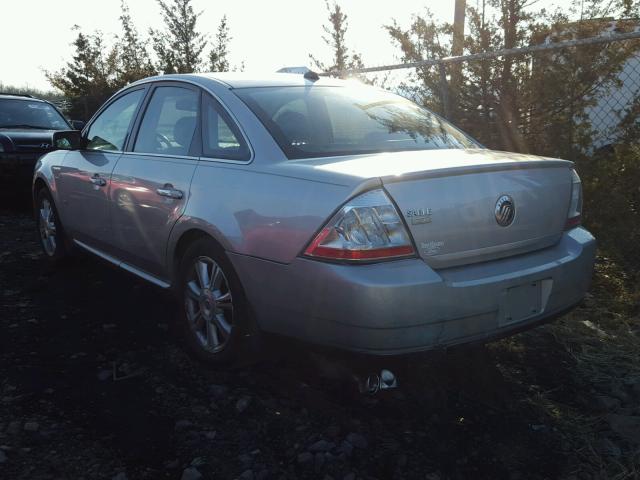 1MEHM42W58G619906 - 2008 MERCURY SABLE PREM SILVER photo 3