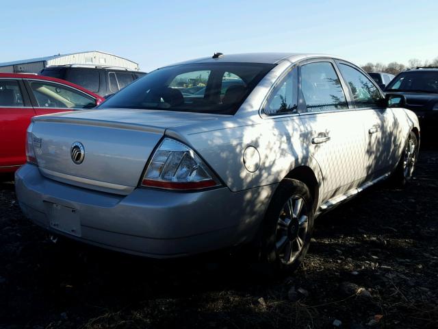 1MEHM42W58G619906 - 2008 MERCURY SABLE PREM SILVER photo 4