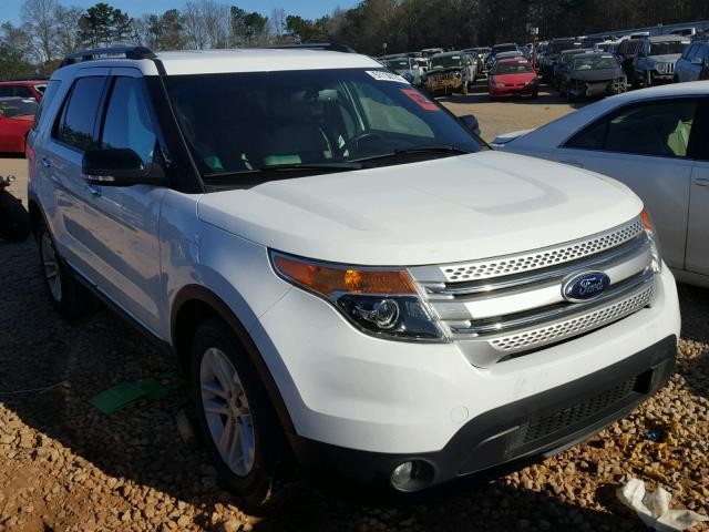 1FM5K7D83DGA27646 - 2013 FORD EXPLORER X WHITE photo 1