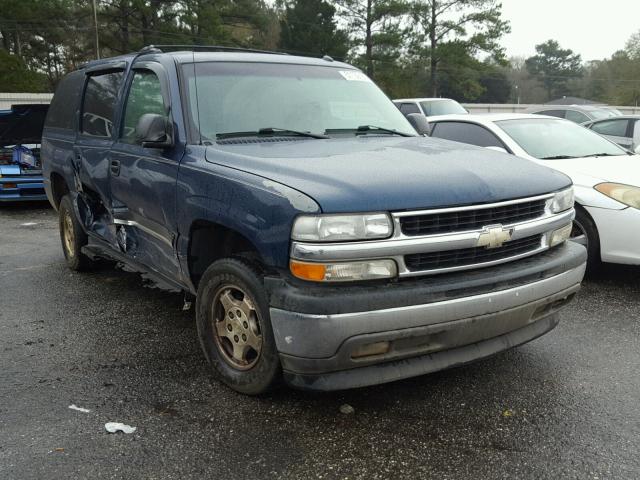 1GNEC16Z55J222616 - 2005 CHEVROLET SUBURBAN C BLUE photo 1