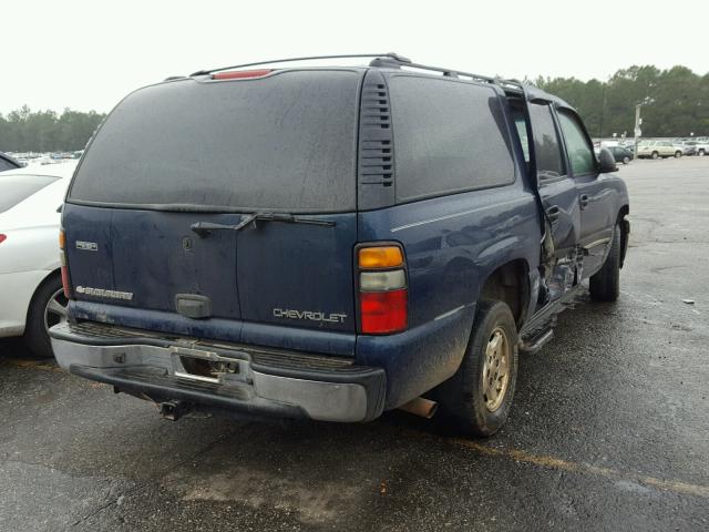 1GNEC16Z55J222616 - 2005 CHEVROLET SUBURBAN C BLUE photo 4