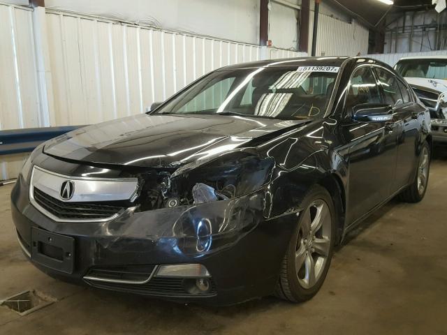 19UUA9F52CA004363 - 2012 ACURA TL BLACK photo 2