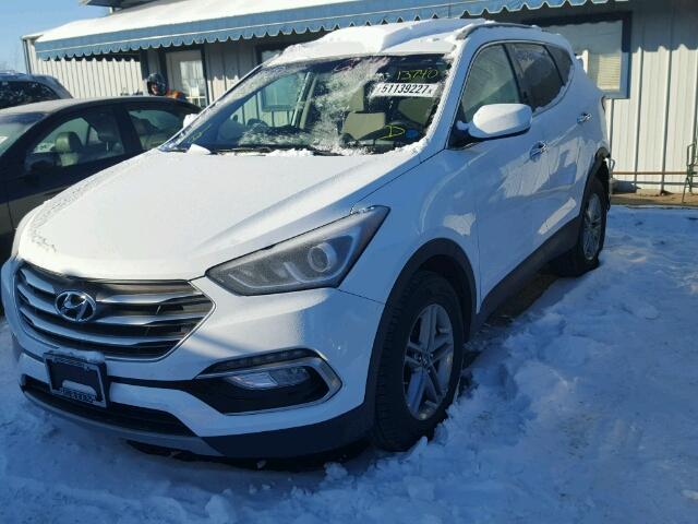 5NMZU3LB9HH006028 - 2017 HYUNDAI SANTA FE S 白色 照片 2