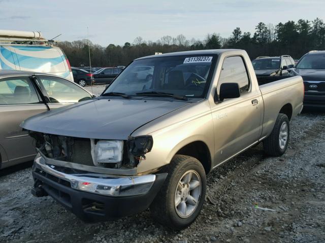 1N6DD21S2YC326245 - 2000 NISSAN FRONTIER X GOLD photo 2