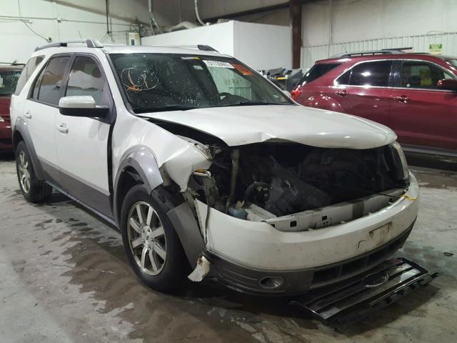 1FMDK02W48GA45146 - 2008 FORD TAURUS X S WHITE photo 1