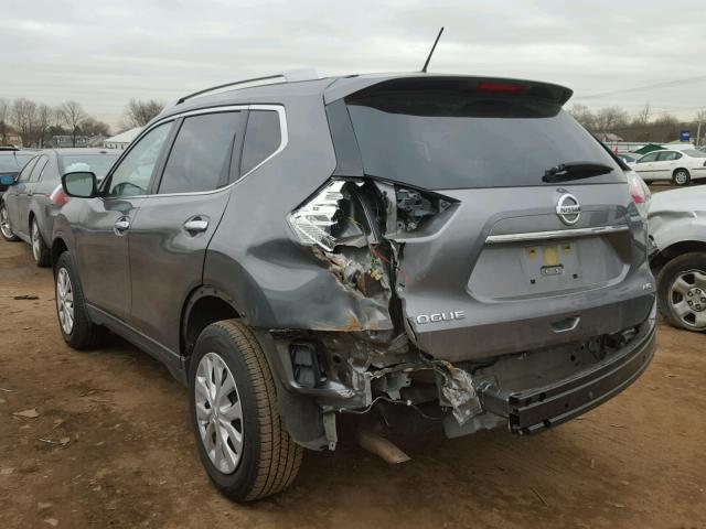 JN8AT2MV2GW138518 - 2016 NISSAN ROGUE S GRAY photo 3