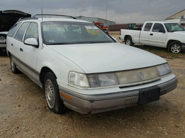 1MEBM5844KA661706 - 1989 MERCURY SABLE LS WHITE photo 1