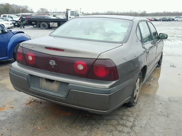 2G1WF52E139221902 - 2003 CHEVROLET IMPALA 棕色 照片 4
