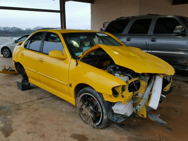 3N1AB51D04L734338 - 2004 NISSAN SENTRA SE- YELLOW photo 1