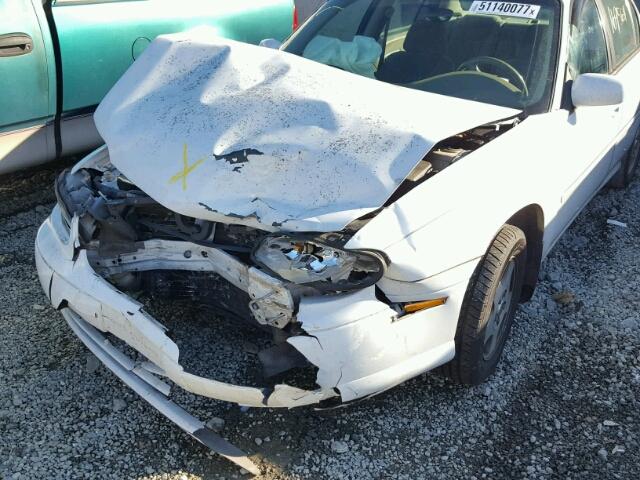 1G1NE52J62M677584 - 2002 CHEVROLET MALIBU LS WHITE photo 10