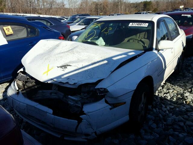 1G1NE52J62M677584 - 2002 CHEVROLET MALIBU LS WHITE photo 2