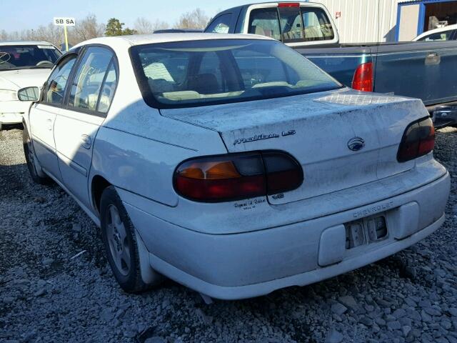 1G1NE52J62M677584 - 2002 CHEVROLET MALIBU LS 白色 照片 3