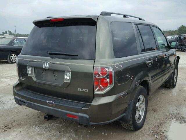 5FNYF18626B006666 - 2006 HONDA PILOT EX GRAY photo 4