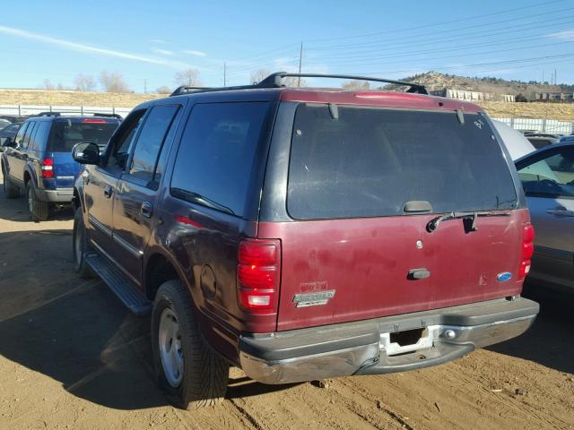 1FMEU18W4VLC04830 - 1997 FORD EXPEDITION RED photo 3