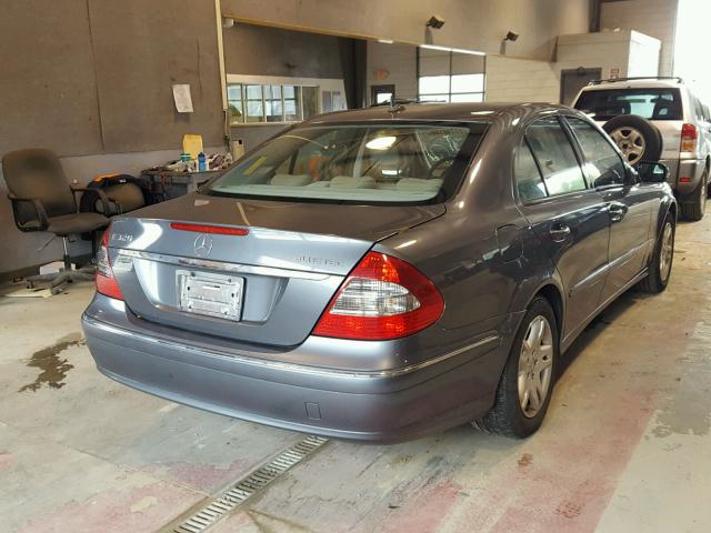 WDBUF22X57A997070 - 2007 MERCEDES-BENZ E 320 CDI GRAY photo 4