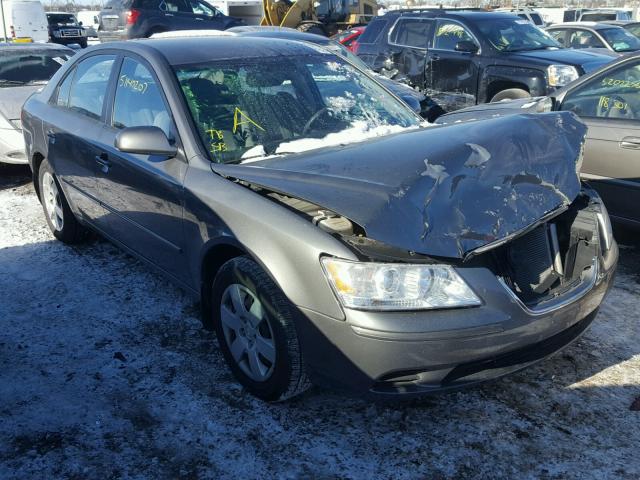 5NPET46C29H520917 - 2009 HYUNDAI SONATA GLS GRAY photo 1