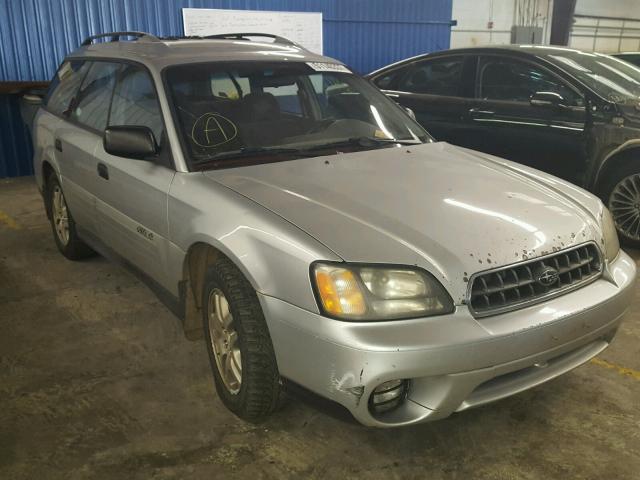 4S3BH675247642738 - 2004 SUBARU LEGACY OUT SILVER photo 1