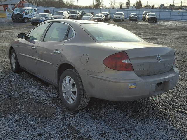 2G4WC582961176395 - 2006 BUICK LACROSSE C BROWN photo 3