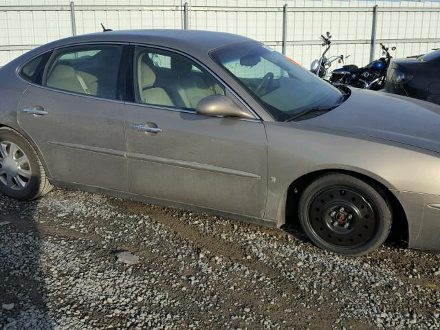 2G4WC582961176395 - 2006 BUICK LACROSSE C BROWN photo 9