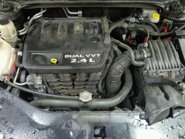 1B3BD2FB4BN544297 - 2011 DODGE AVENGER LU BLACK photo 7