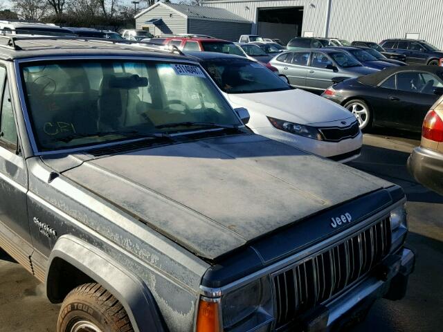 1J4FJ58L7KL608998 - 1989 JEEP CHEROKEE L GREEN photo 9