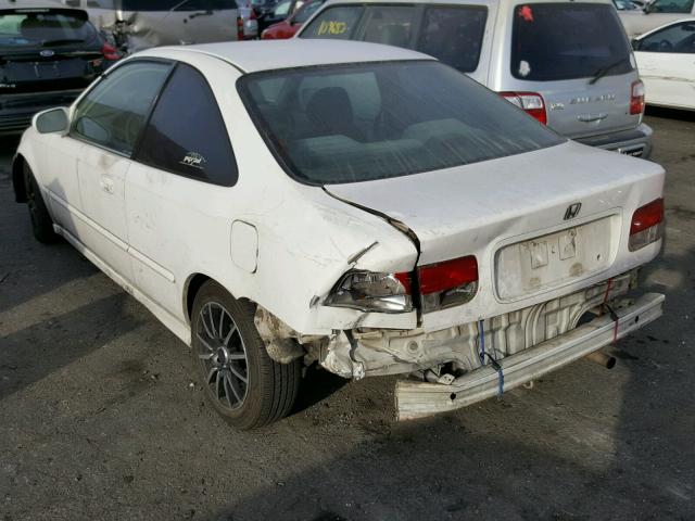 1HGEJ824XXL022504 - 1999 HONDA CIVIC EX 白色 照片 3