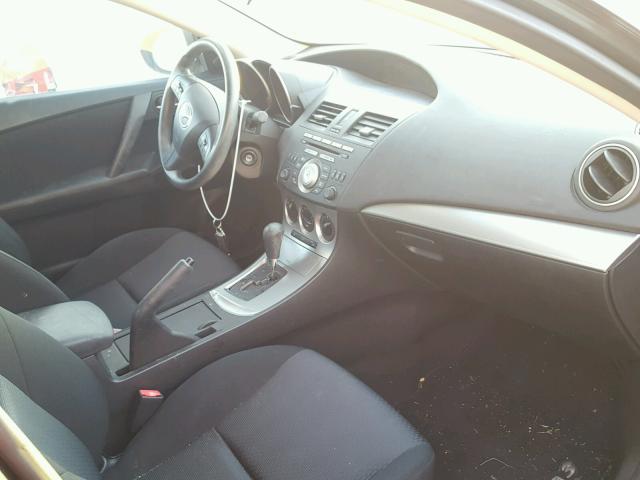 JM1BL1SF9A1187712 - 2010 MAZDA 3 I GRAY photo 5