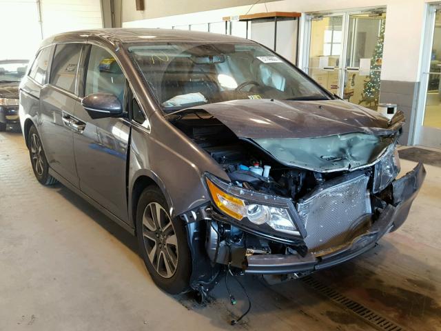 5FNRL5H99HB013714 - 2017 HONDA ODYSSEY TO GRAY photo 1