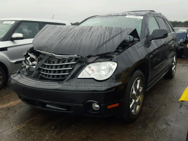 2A8GM68X98R609072 - 2008 CHRYSLER PACIFICA T BLACK photo 2