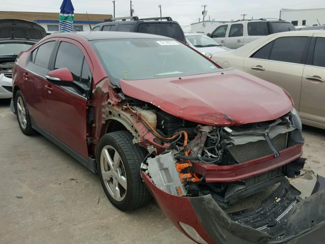 1G1RB6E43CU114421 - 2012 CHEVROLET VOLT RED photo 1