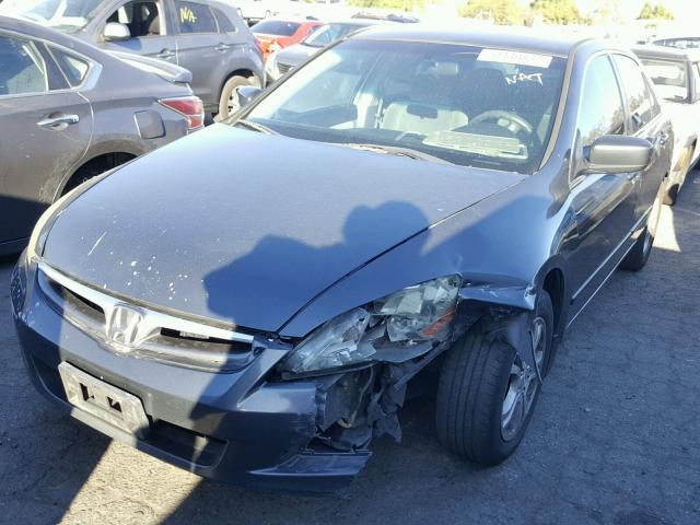 1HGCM56756A067247 - 2006 HONDA ACCORD EX GRAY photo 2