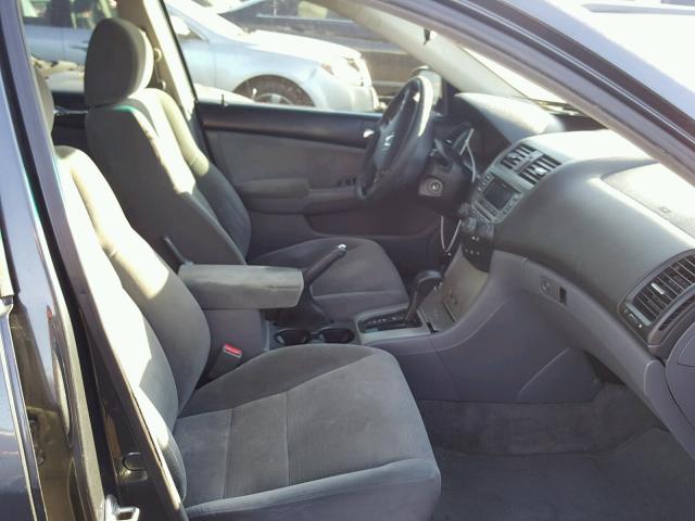 1HGCM56756A067247 - 2006 HONDA ACCORD EX GRAY photo 5