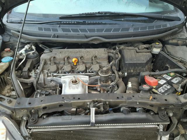 19XFA1F69BE045179 - 2011 HONDA CIVIC LX-S BLACK photo 7