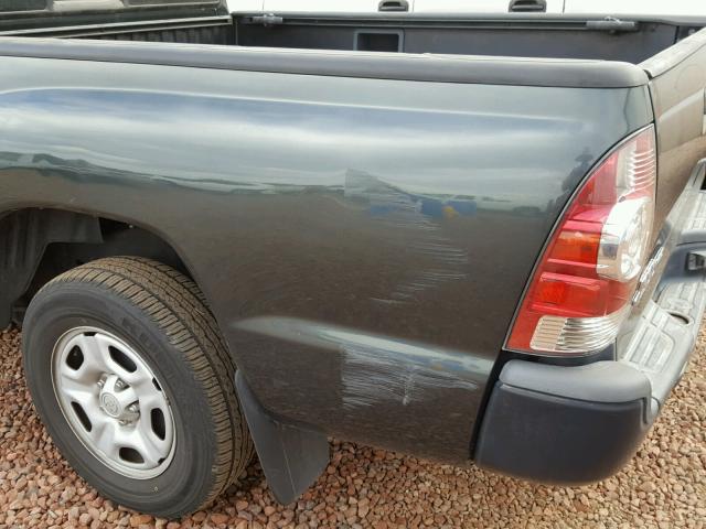 5TENX22N79Z655503 - 2009 TOYOTA TACOMA GREEN photo 9