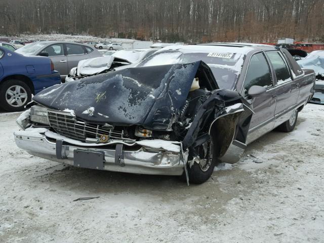 1G6DW52P8RR711822 - 1994 CADILLAC FLEETWOOD GRAY photo 2