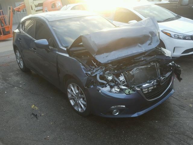 JM1BM1M37E1176763 - 2014 MAZDA 3 GRAND TO BLUE photo 1