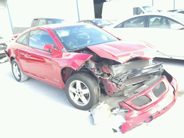 1G2AS18H097273916 - 2009 PONTIAC G5 RED photo 1