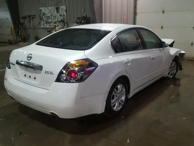 1N4AL2AP9AN498454 - 2010 NISSAN ALTIMA BAS WHITE photo 4