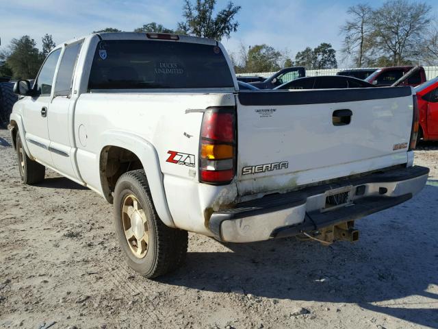 2GTEK19T341217670 - 2004 GMC NEW SIERRA WHITE photo 3