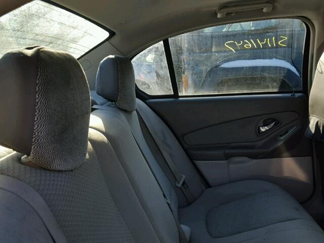 1G1ZS58F97F276622 - 2007 CHEVROLET MALIBU LS ნაცრისფერი ფოტო 6