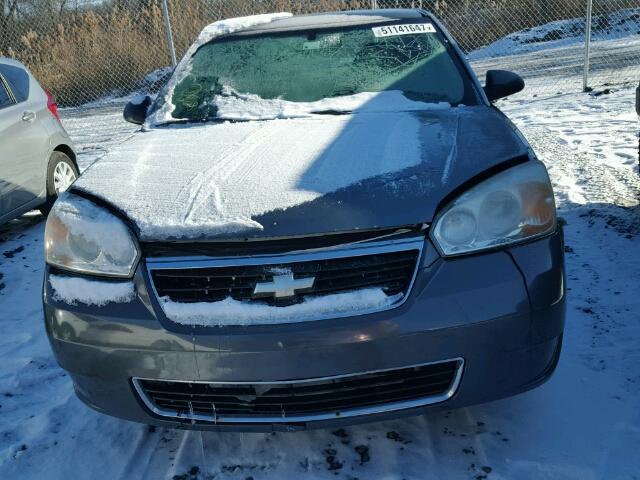 1G1ZS58F97F276622 - 2007 CHEVROLET MALIBU LS GRAY photo 9