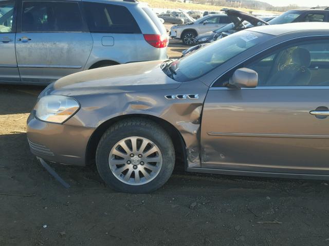 1G4HP57246U141220 - 2006 BUICK LUCERNE CX GOLD photo 9