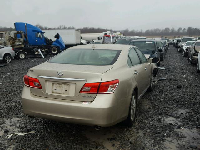 JTHBK1EG1B2420712 - 2011 LEXUS ES 350 TAN photo 4