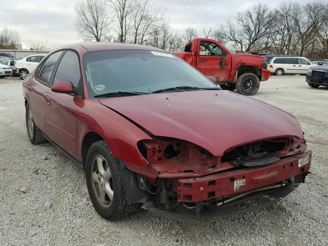 1FAFP55U33A207016 - 2003 FORD TAURUS SES MAROON photo 1