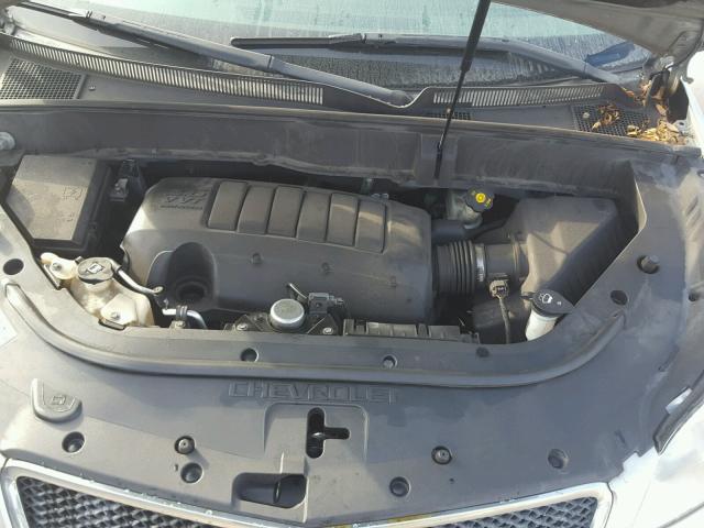 1GNLREED9AS153100 - 2010 CHEVROLET TRAVERSE L SILVER photo 7