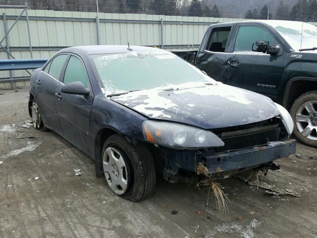 1G2ZF57B984277118 - 2008 PONTIAC G6 VALUE L BLUE photo 1